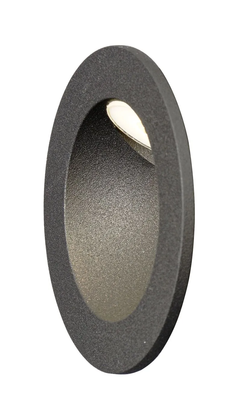 Alumilux Pathway 3.25" x 3.25" Round Outdoor Pathway Light in Bronze