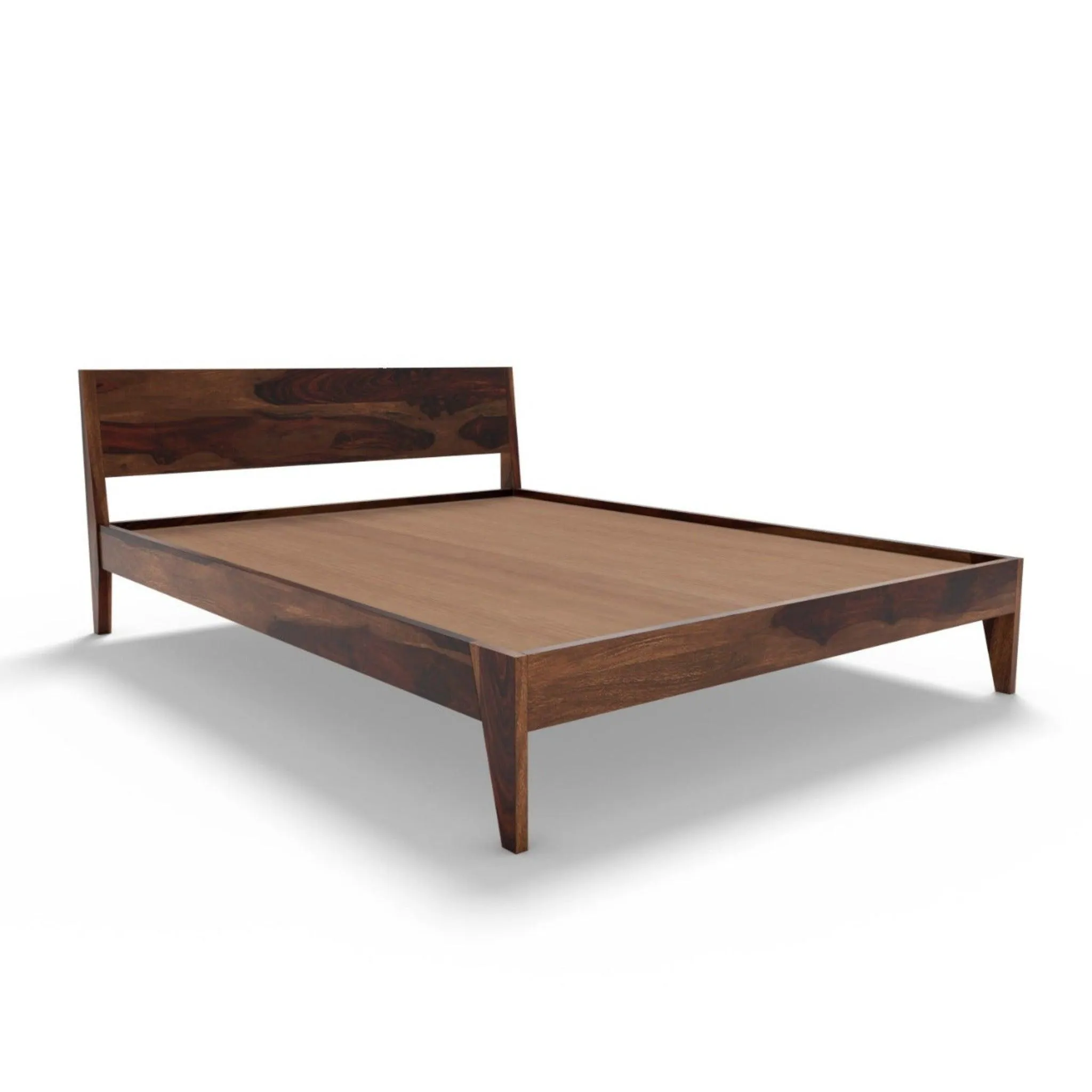 ARABEL BED KING Sheesham Wood (Honey Finish)