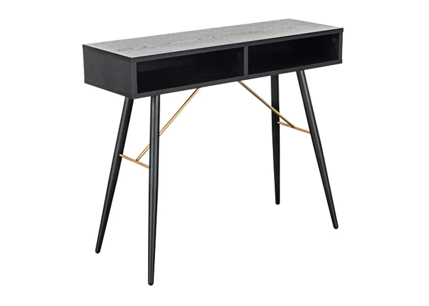 Barcelona Black & Copper 90cm Console Table by Vida Living