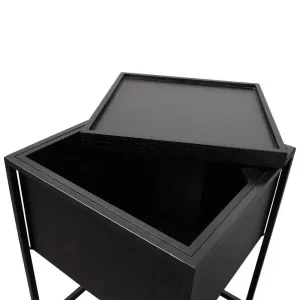 Calibre Side Table - Black ST315-IG