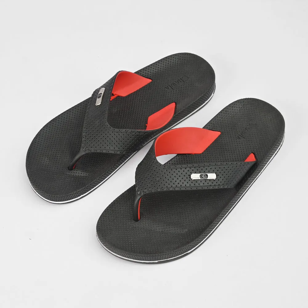 Chawla Men's Straps Design Flip Flop Slippers