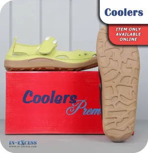 Coolers Premier Leather Sandals - Green