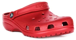 Crocs Classic Clog In Red For Unisex