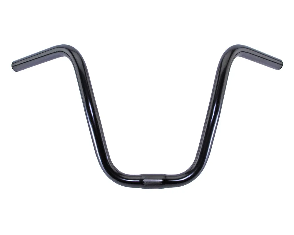 Dyno Style Handlebar 9 25.4mm Black -Live4Bikes