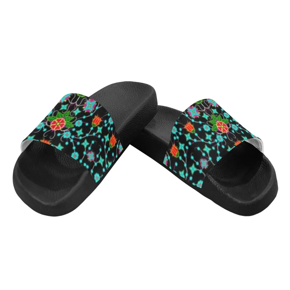 Floral Damask Upgrade Men's Slide Sandals