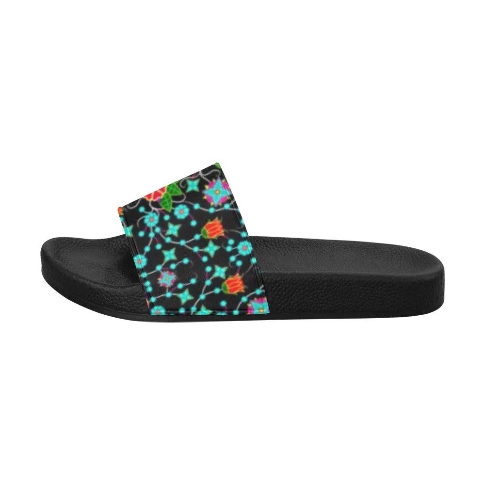 Floral Damask Upgrade Men's Slide Sandals