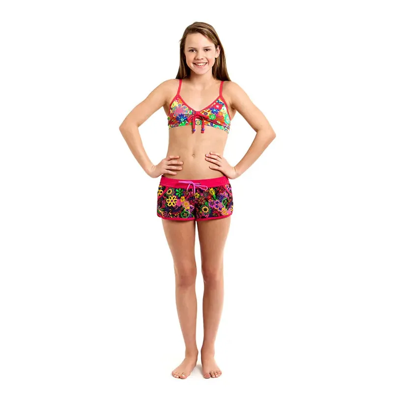 Funkita - Lolly Floral - Girls Beach Shorts