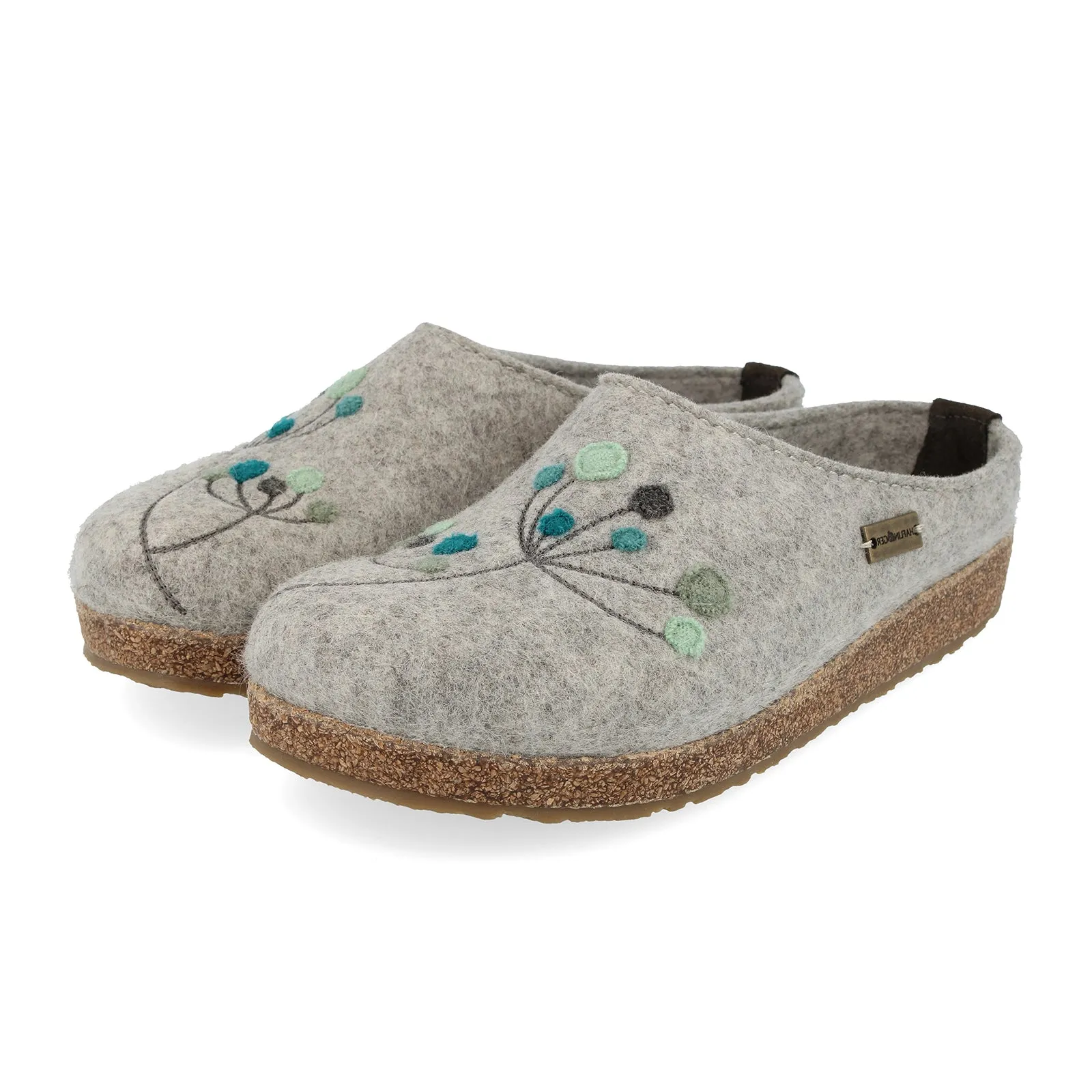 Haflinger Amaya Clog (Women) - Silver Grey