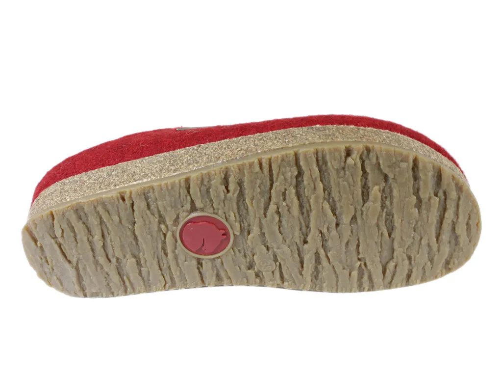 Haflinger Clogs Grizzly Kris Paprika