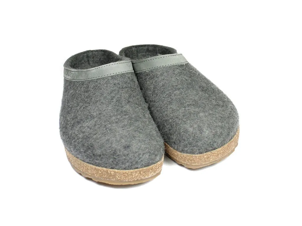 Haflinger Clogs Grizzly Torben Anthracite