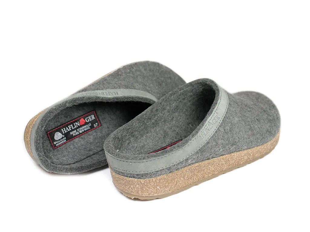 Haflinger Clogs Grizzly Torben Anthracite