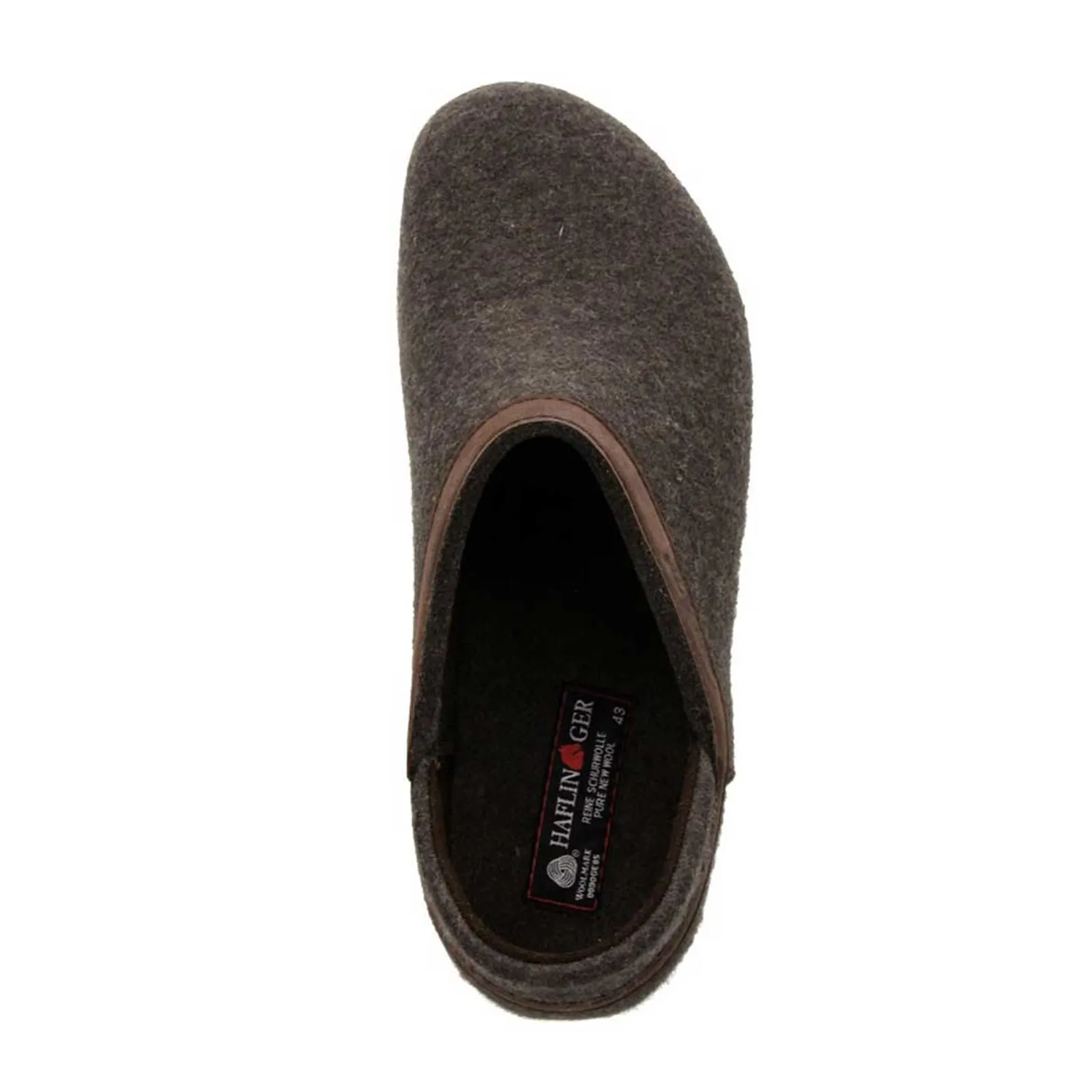 Haflinger GZH Clog (Unisex) - Smokey Brown