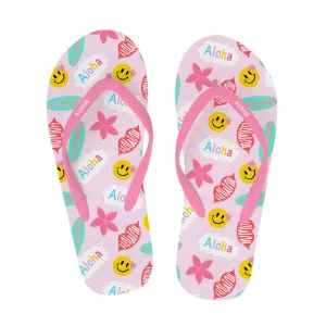 Happy Aloha Slippers