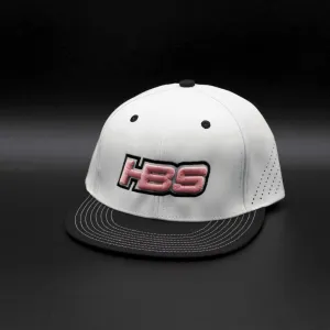 HB Sports (HBS Logo) Exclusive ES471 Fitted Flexfit Baseball and Softball Hat: ADS