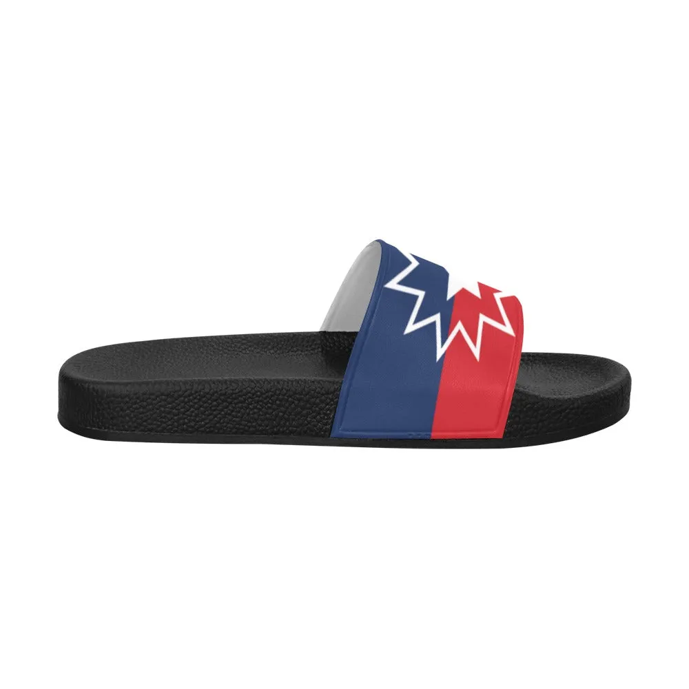 Juneteenth Flag Men's Slides