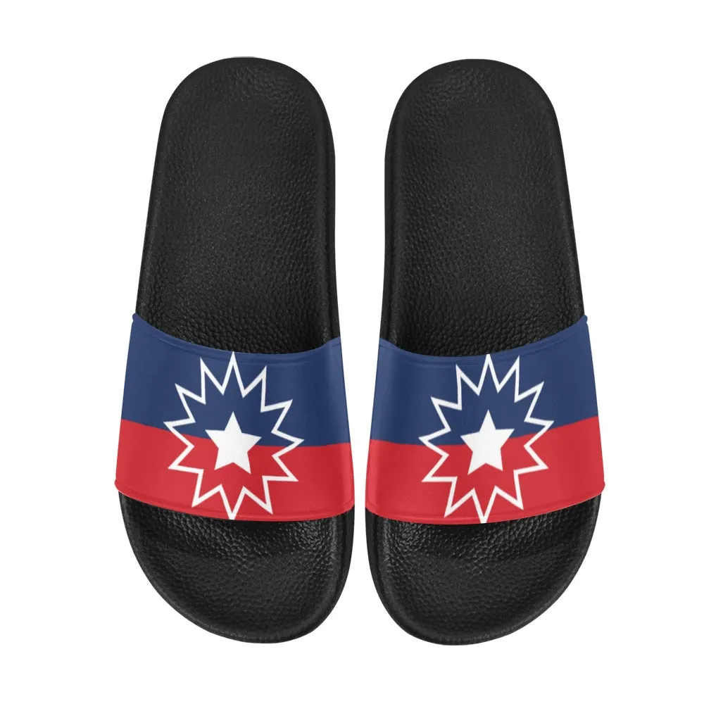 Juneteenth Flag Men's Slides