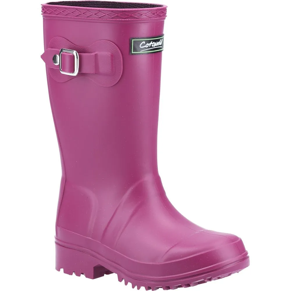 Kids Buckingham Wellingtons Berry