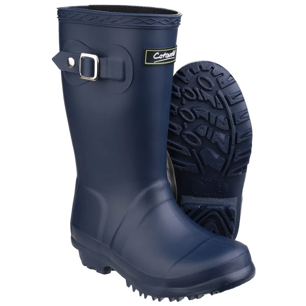 Kids Buckingham Wellingtons Navy