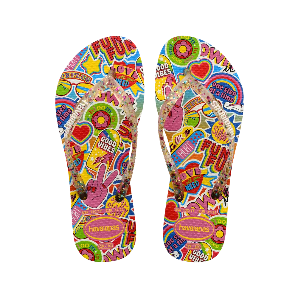 Kids Slim Fashion Flip Flops