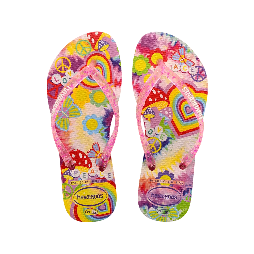 Kids Slim Fashion Flip Flops