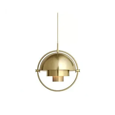 Mansion Designer Iron Pendant Lamp for Modern Spaces LED Lighting