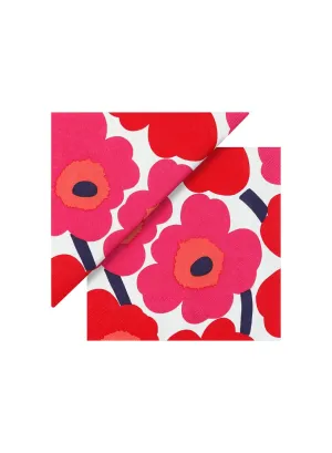 Marimekko Unikko Table Napkin (Paper) Red