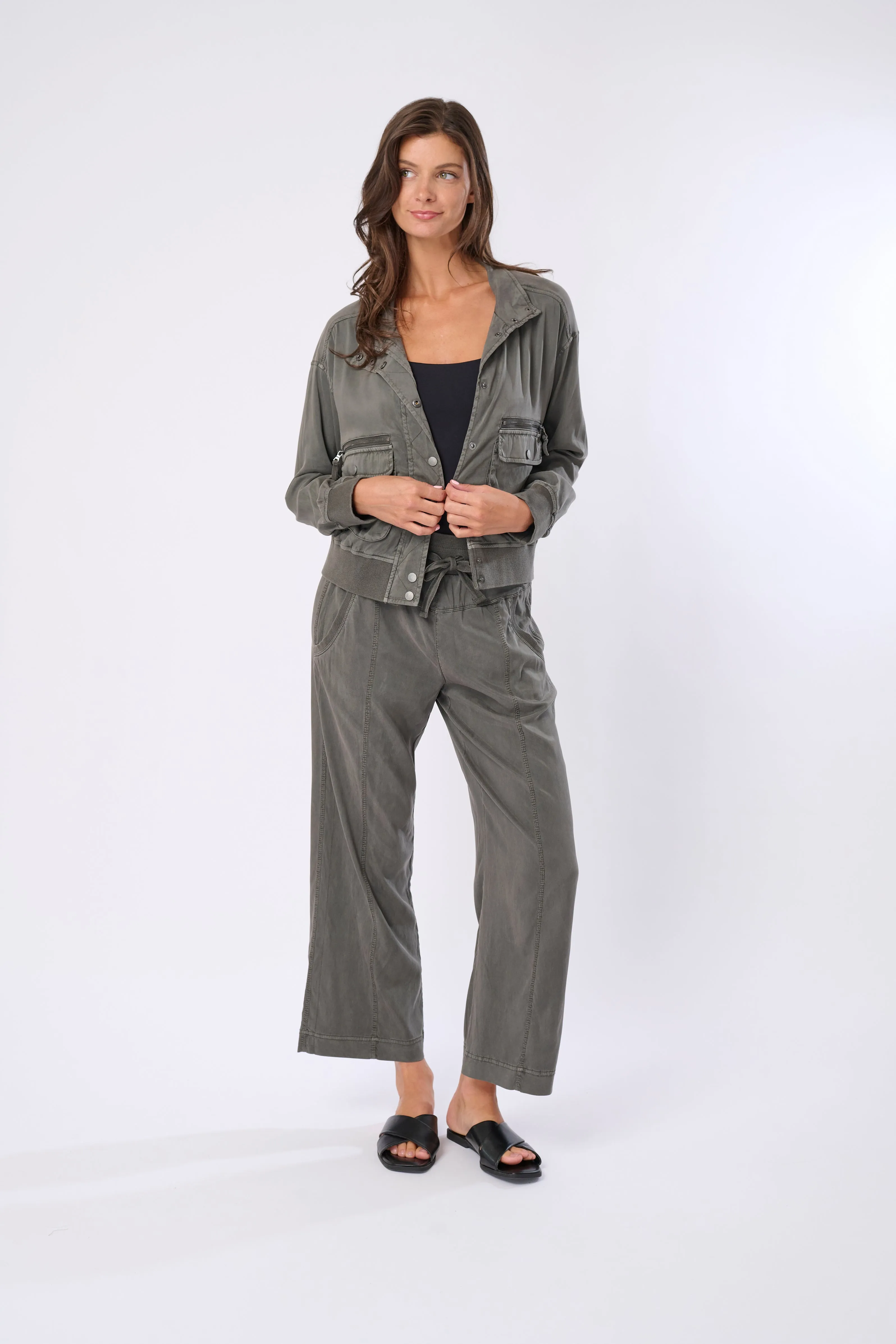 Natia Stretch Cupro Pant