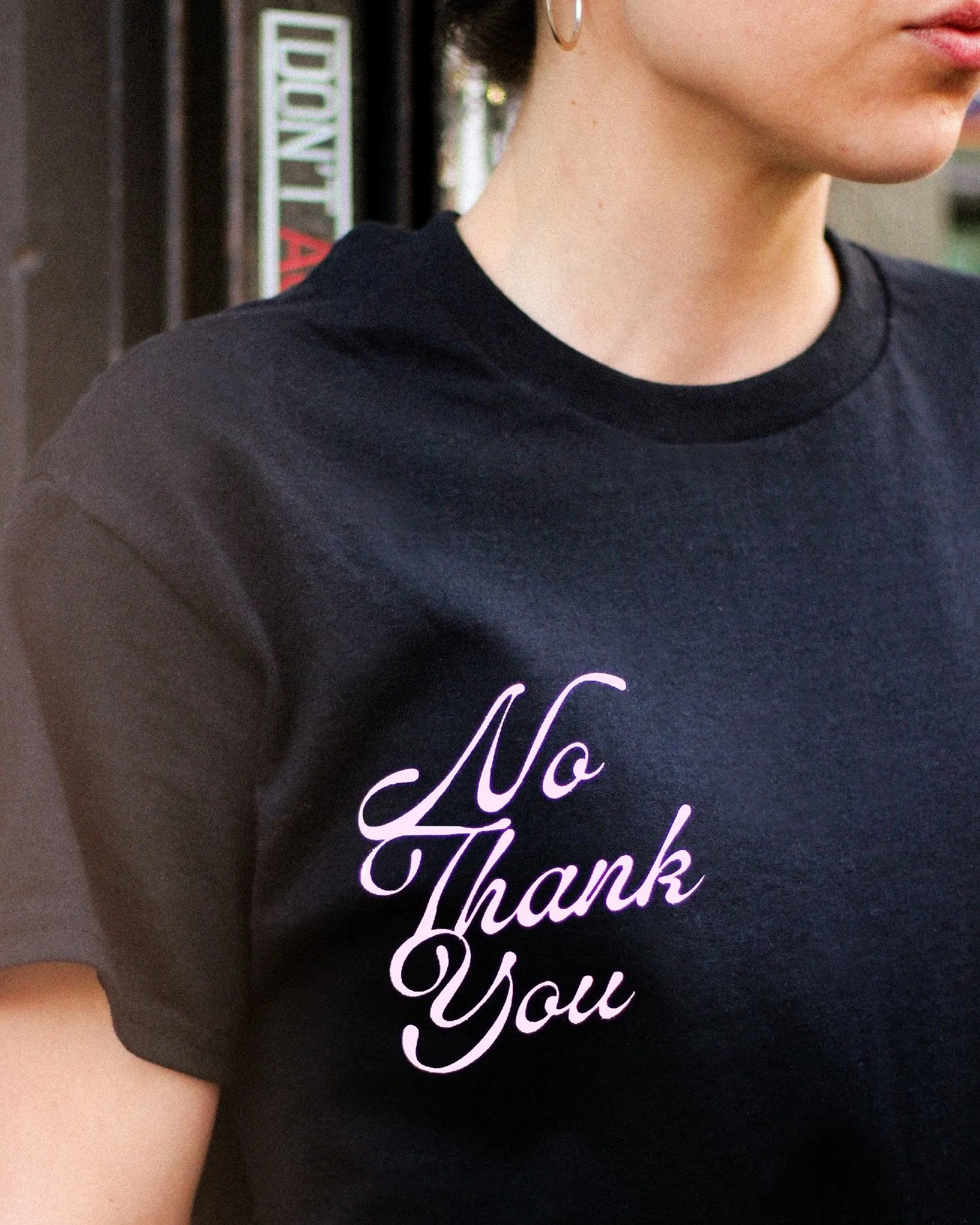 No Thank You T-SHiRT by Inphltrate