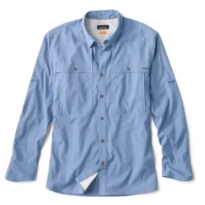 Orvis Men's LS Open Air Caster Shirt / Blue Fog