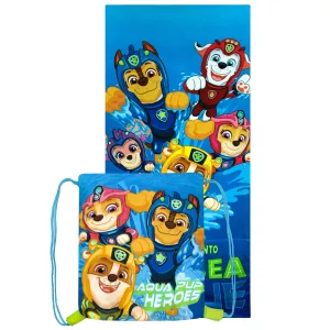 PAW Patrol Aqua Pups 2 in 1 Towel Bag