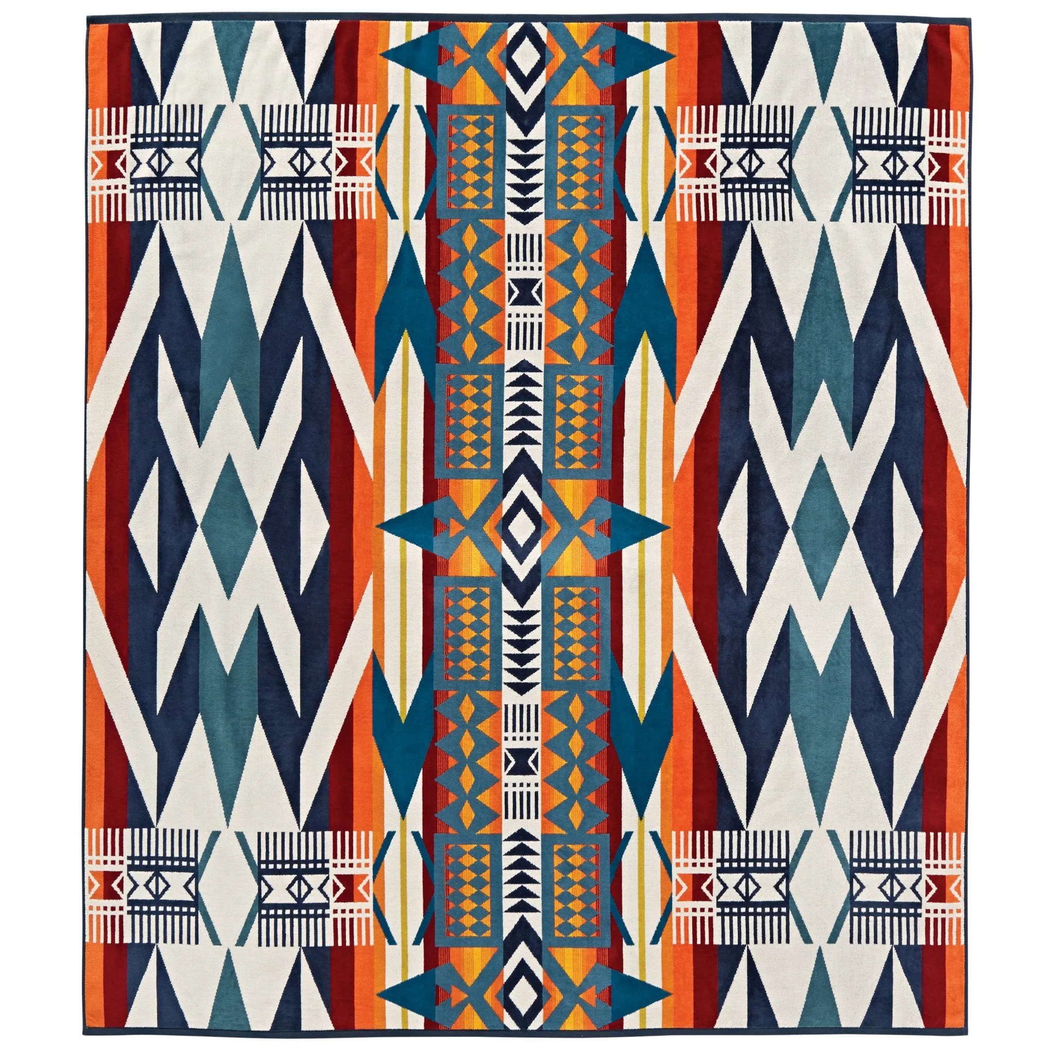 Pendleton JACQUARD BATH TOWEL FOR 2, Fire Legend Sunset