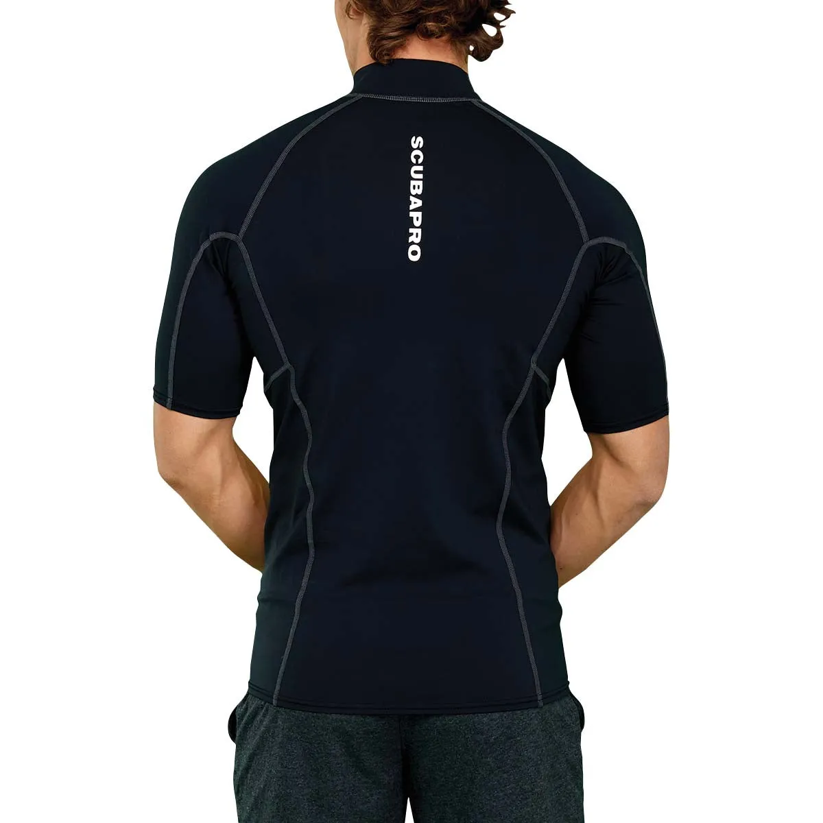 ScubaPro Men's UPF 80 T-Flex Short Sleeve Rash Guard