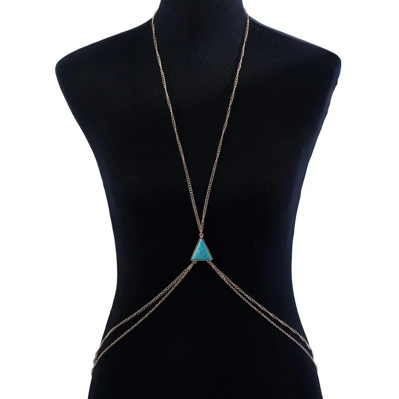 Sexy Bohemian ethnic retro body chain