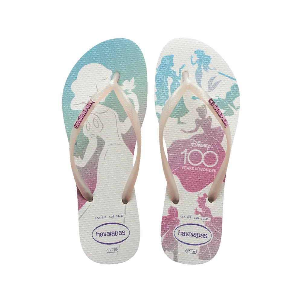 Slim Disney Celebration Flip Flops