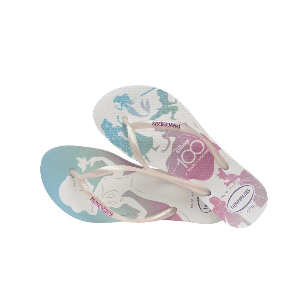 Slim Disney Celebration Flip Flops