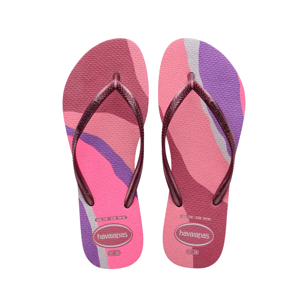 Slim Palette Glow Flip Flops