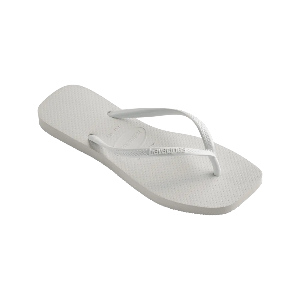 Slim Square Flip Flops