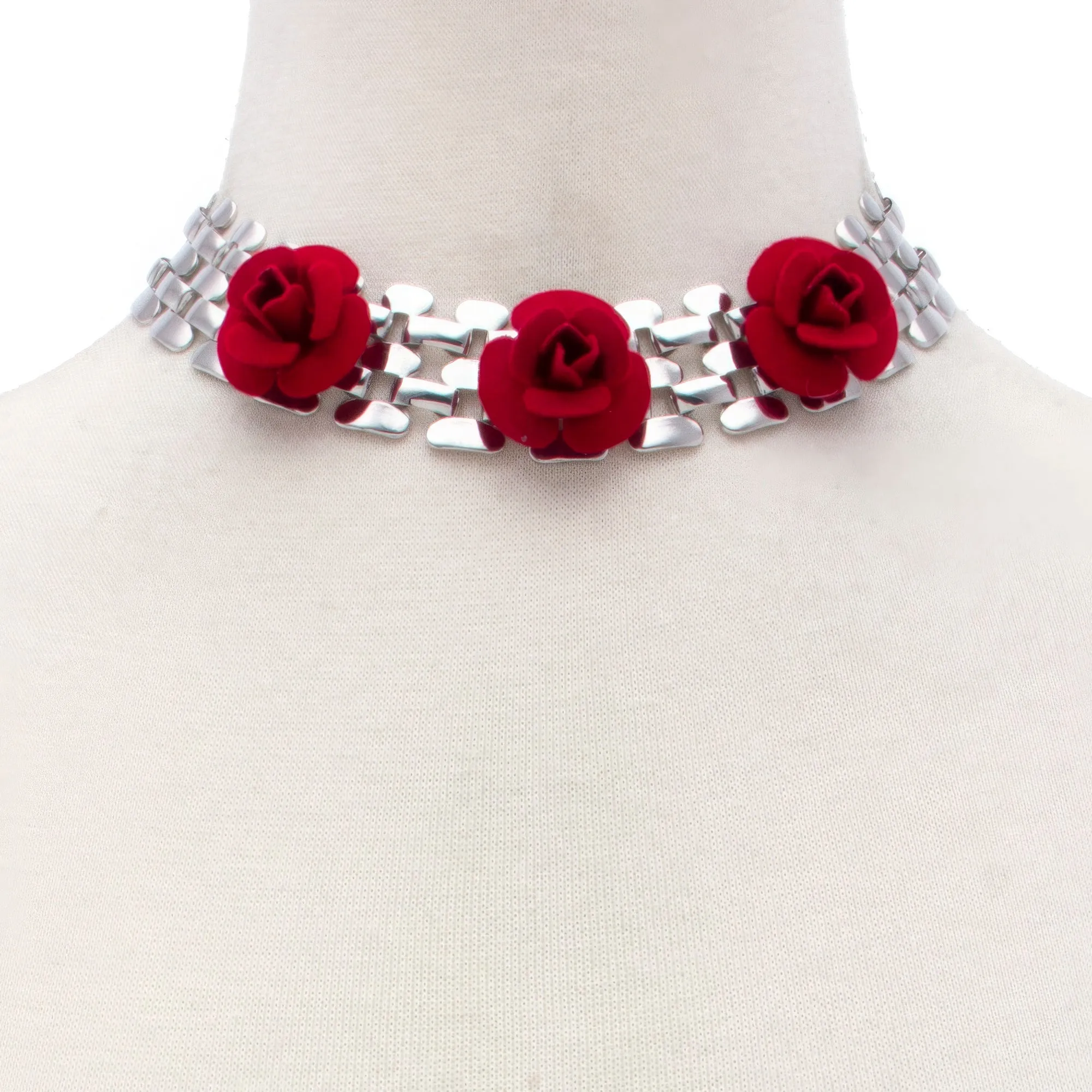 Sodajo Flower Metal Necklace