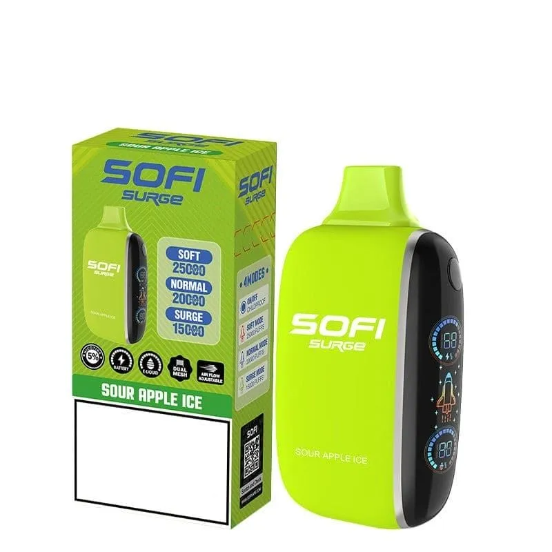 Sofi Surge 25K Disposable 22mL 50mg (5/pack)