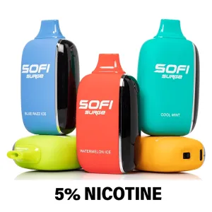 Sofi Surge 25K Disposable 22mL 50mg (5/pack)