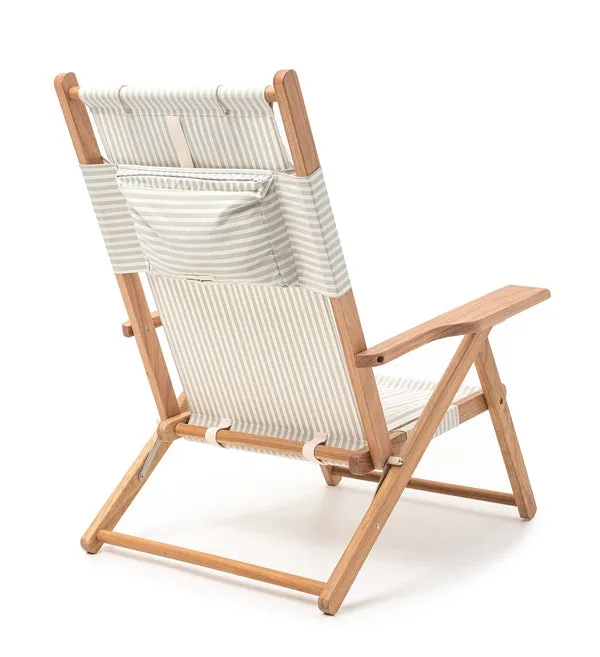 Tommy Beach Chair - Sage Stripe