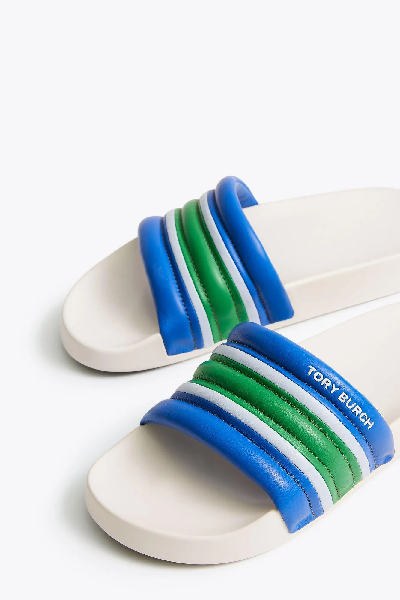 Tory Burch Striped Slide