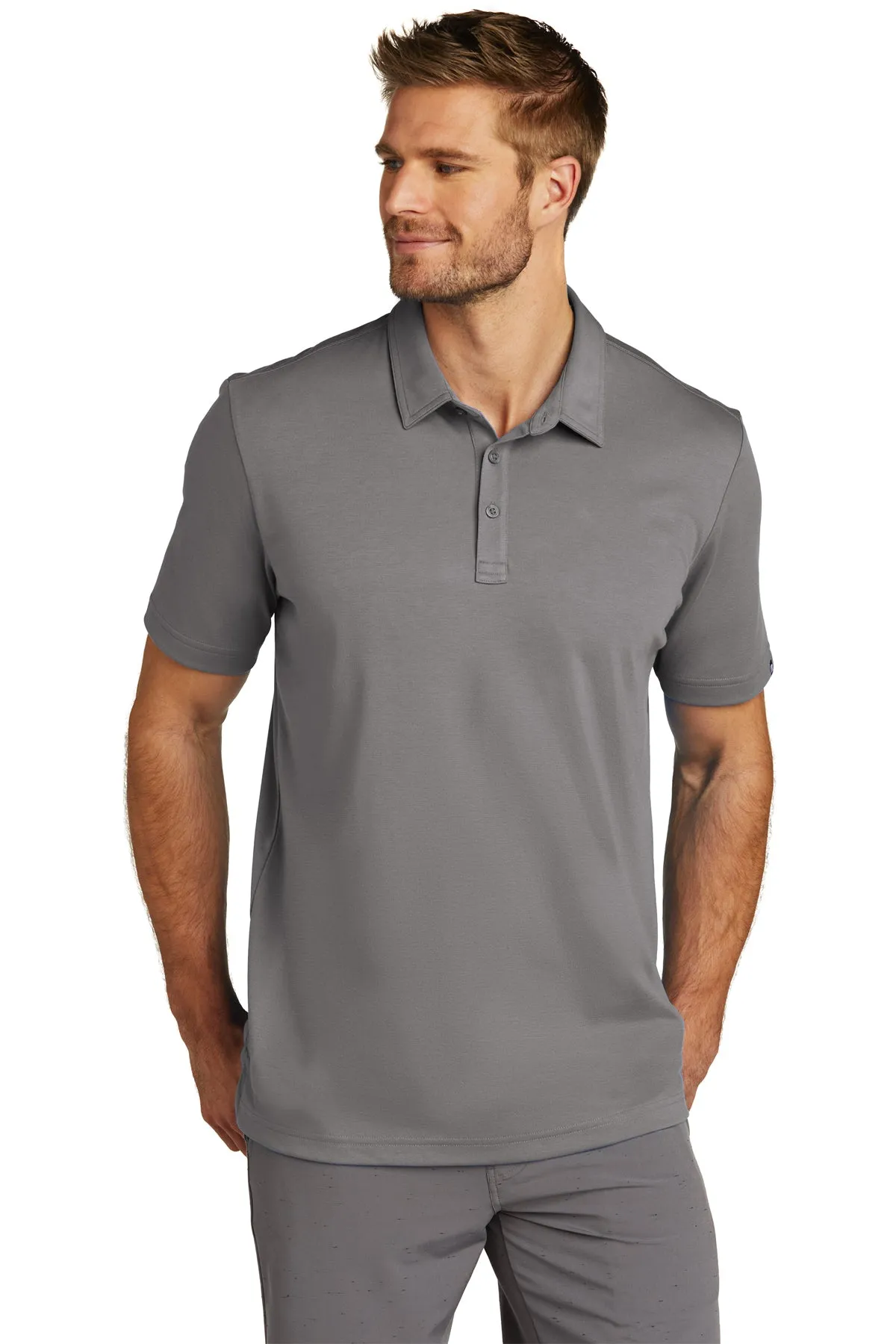 TravisMathew Oceanside Solid Polo Quiet Shade Grey