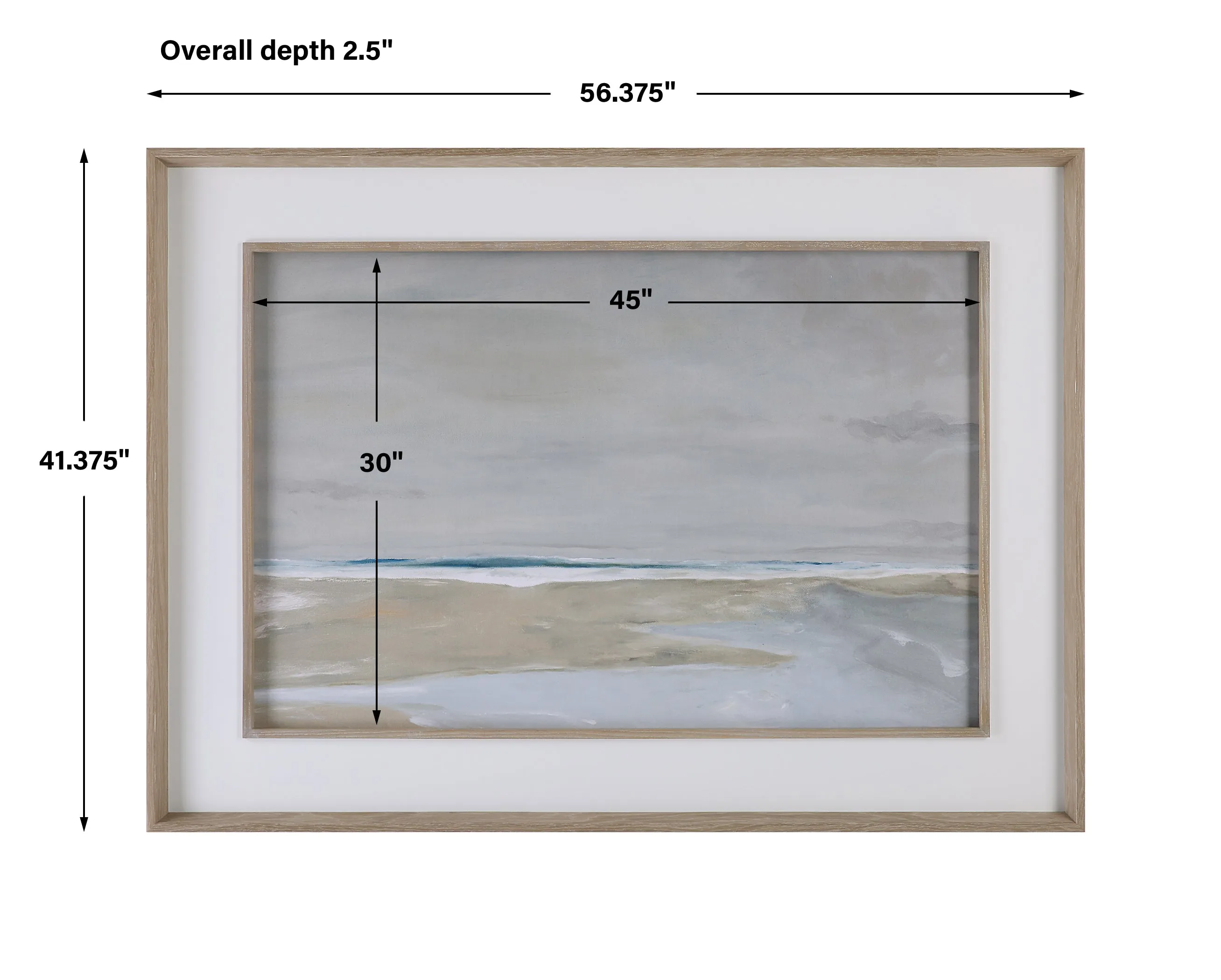 Uttermost Oregon Coast Framed Print