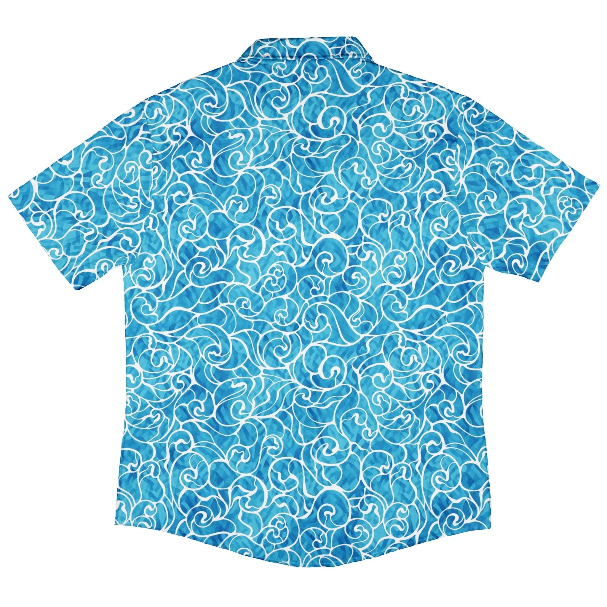 Waves light Button Up Shirt