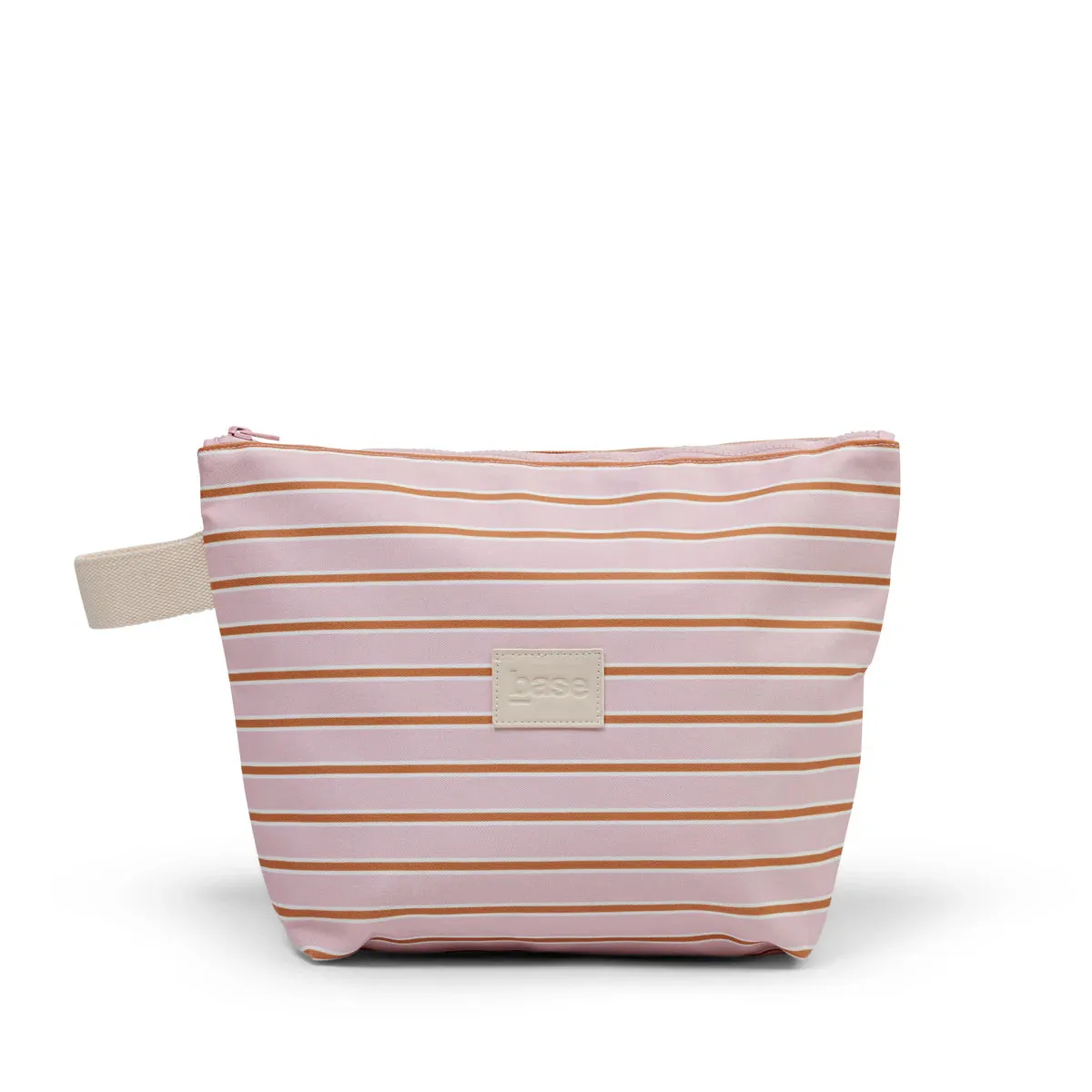 WET BASE LARGE | Soft Pink   Rust Stripe