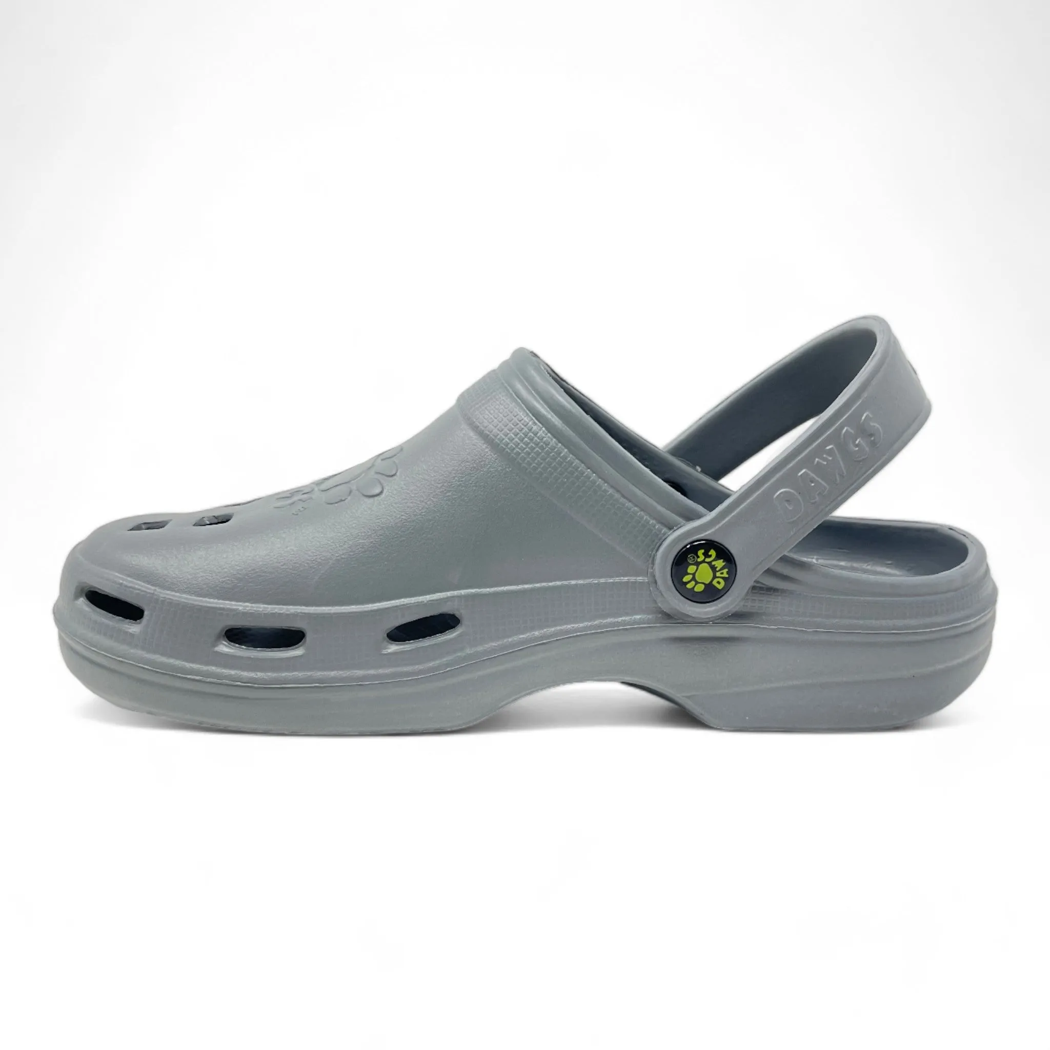 Women's Beach Dawgs Clogs - Flat Grey