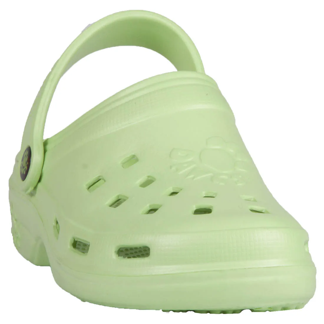 Women's Beach Dawgs Clogs - Lime Green