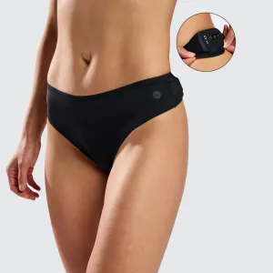 Women's Everyday Thong in Black | Smart Apparel