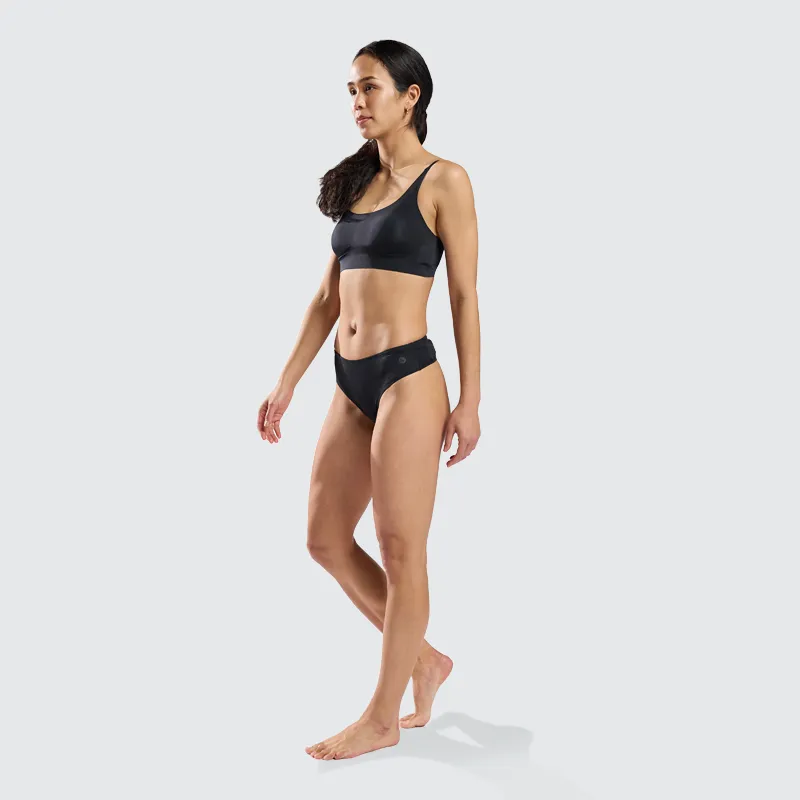 Women's Everyday Thong in Black | Smart Apparel